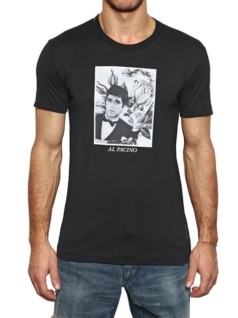 al pacino t shirt dolce gabbana|Dolce & Gabbana Al Pacino Tshirt in Black for Men .